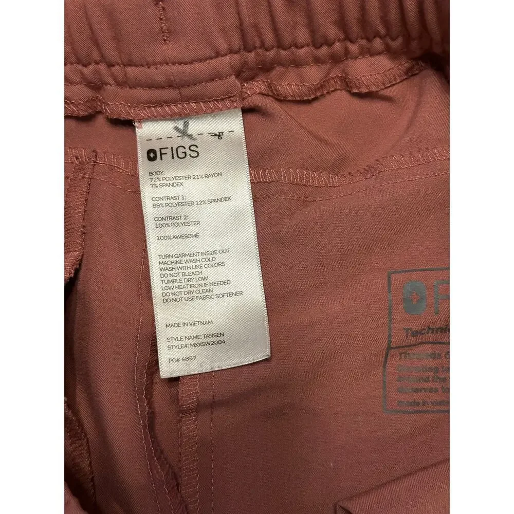 Figs Tansen Jogger Scrub‎ Pants MAUVE Medium